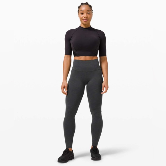 Lululemon Wunder Train High-Rise Tight 31" - Heathered Graphite Grey - Picture 5 of 14